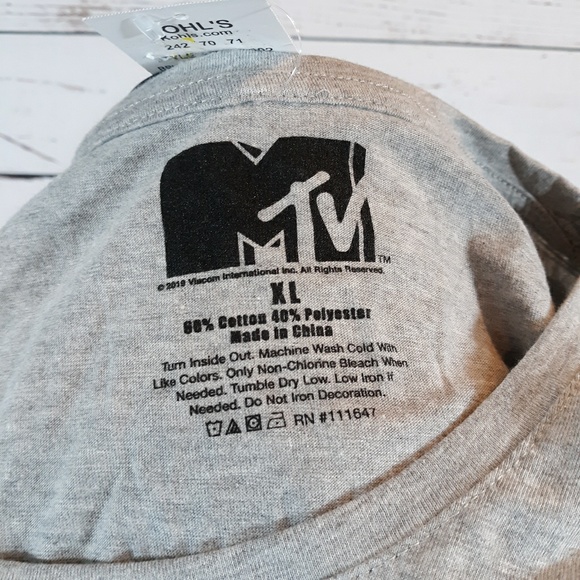 MTV gray Tank-top - Picture 3 of 3